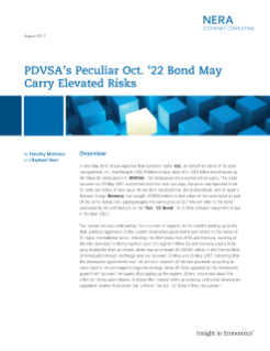 PDVSA’s Peculiar Oct. ’22 Bond May Carry Elevated Risks